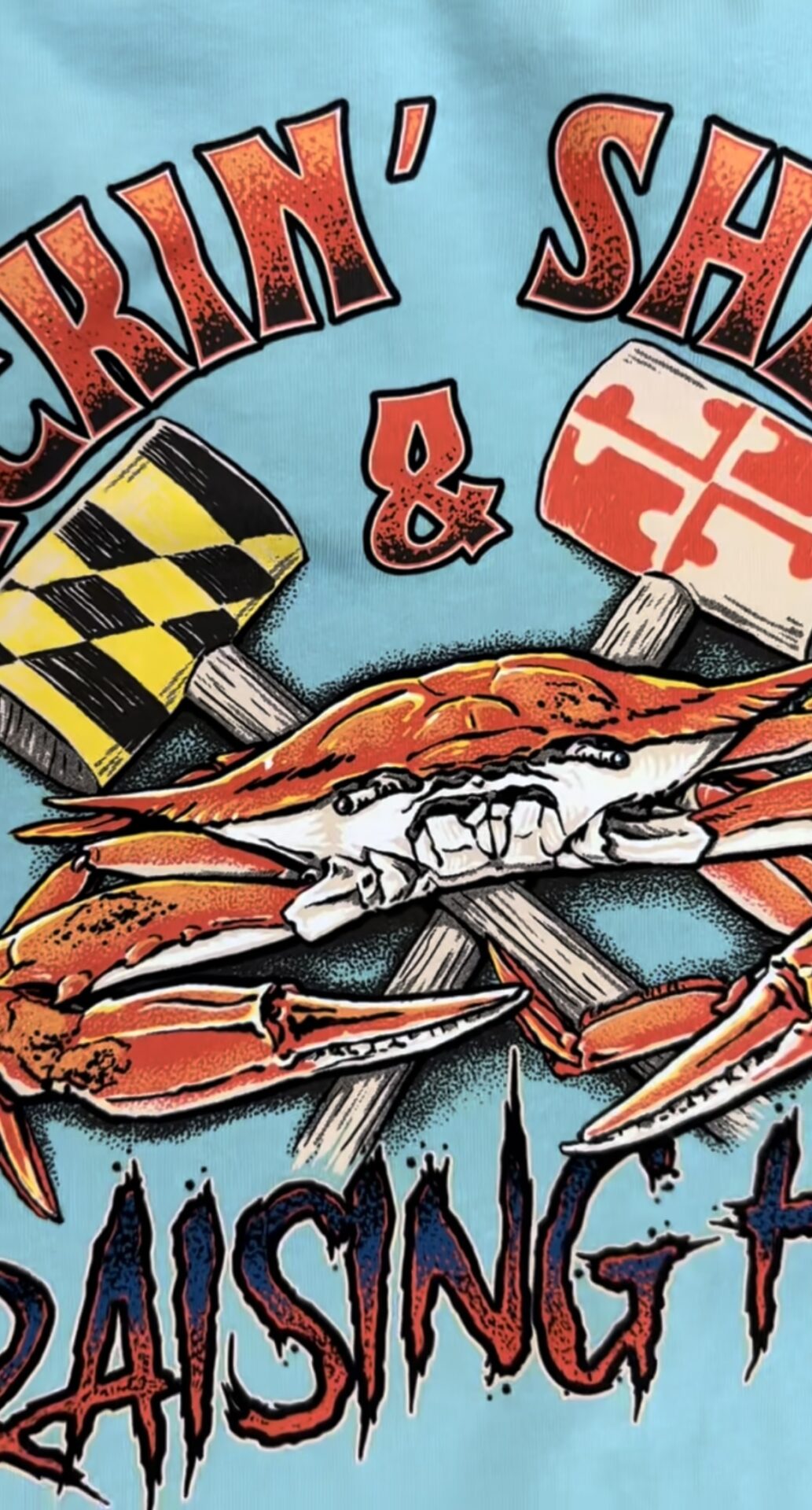 the peake shirt crabs